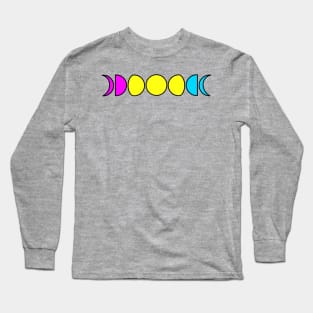 Pride Moons Pansexual Long Sleeve T-Shirt